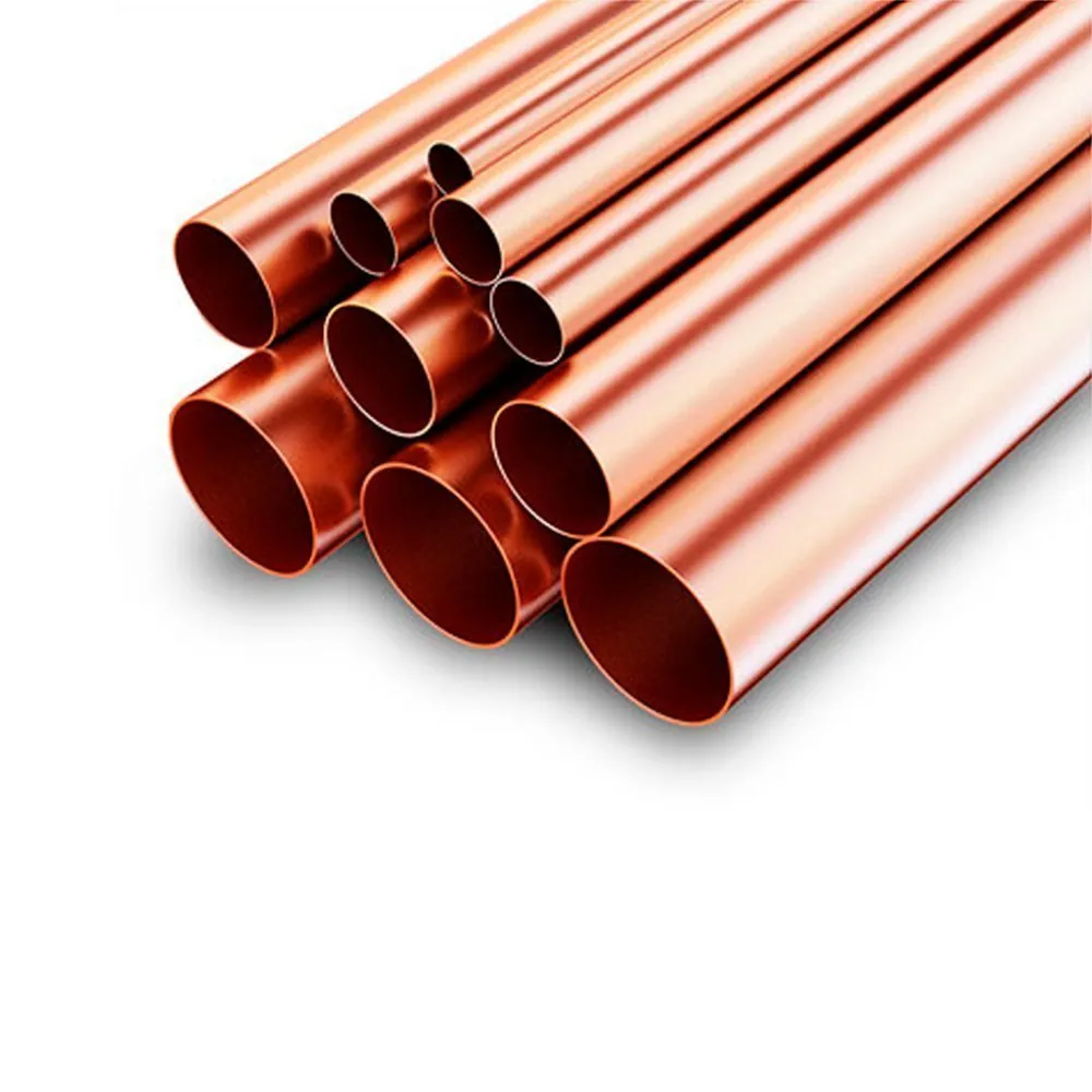 Copper HVAC tubes manufacturer in India - ACR copper pipes to ASTM B280 for air conditioning and refrigeration